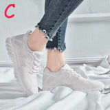 Running Shoes Breathable White Sneakers Sport Shoes Outdoor