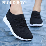 New Design Running Shoes Slip On Comfortable Mesh