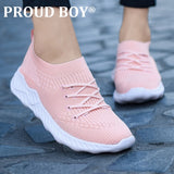 New Design Running Shoes Slip On Comfortable Mesh