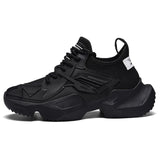 VSIOVRY New Breathable Leather Sneakers Running Shoes
